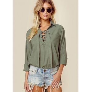 Faithfull Lace-up Tunic